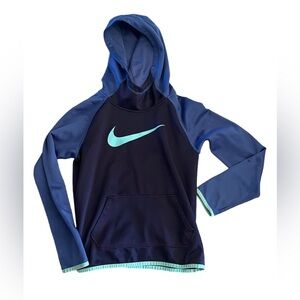 Nike girls drifit pullover hoodie Sz medium 10/12